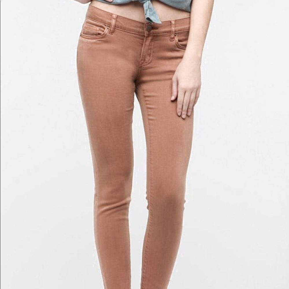 BDG Cigarette Mid Rise stretch denim